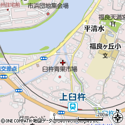 大分県臼杵市平清水1857周辺の地図