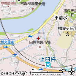 大分県臼杵市平清水1858周辺の地図