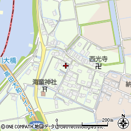 福岡県みやま市高田町徳島654周辺の地図