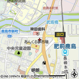 藤津石油株式会社　本社周辺の地図