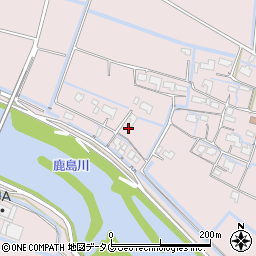 佐賀県鹿島市新籠2173周辺の地図