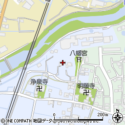 福岡県みやま市高田町今福23周辺の地図