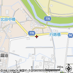 福岡県みやま市高田町江浦560周辺の地図