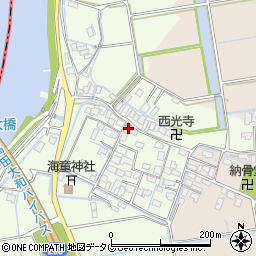 福岡県みやま市高田町徳島535周辺の地図