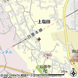 大分県臼杵市二王座427周辺の地図