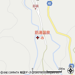 大分県玖珠郡九重町湯坪662周辺の地図