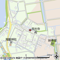 福岡県みやま市高田町徳島531周辺の地図