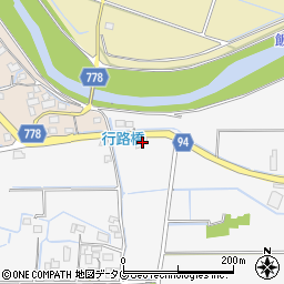 福岡県みやま市高田町江浦72周辺の地図