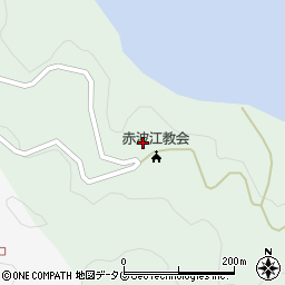 長崎県南松浦郡新上五島町立串郷1918周辺の地図