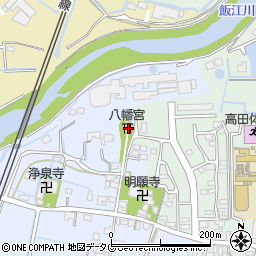 福岡県みやま市高田町今福2周辺の地図