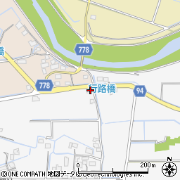 福岡県みやま市高田町江浦551周辺の地図