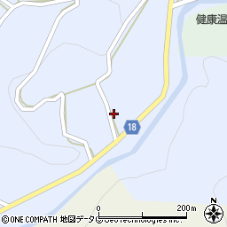 熊本県山鹿市鹿北町岩野743-2周辺の地図