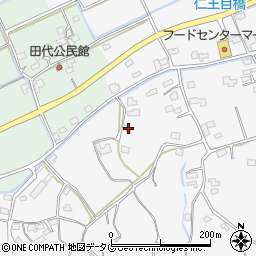 福岡県みやま市高田町田尻399周辺の地図