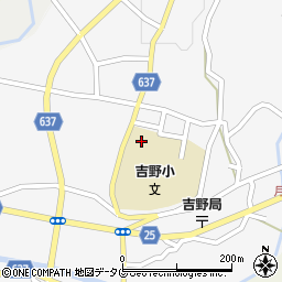 大分市立吉野小学校周辺の地図