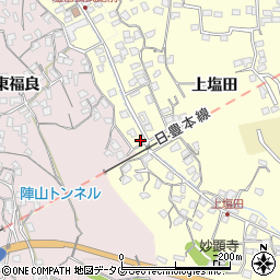 大分県臼杵市二王座478周辺の地図