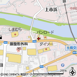 トヨタカローラ大分　臼杵店周辺の地図