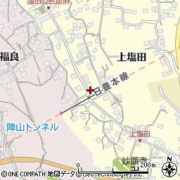 大分県臼杵市二王座451周辺の地図