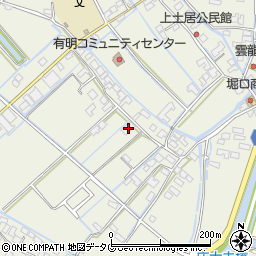 福岡県柳川市大和町皿垣開937周辺の地図
