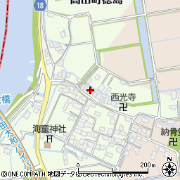 福岡県みやま市高田町徳島503周辺の地図