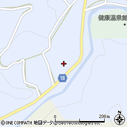 熊本県山鹿市鹿北町岩野741周辺の地図