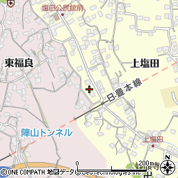 大分県臼杵市二王座475周辺の地図