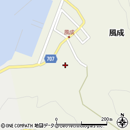 大分県臼杵市風成115周辺の地図