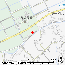 福岡県みやま市高田町岩津1157周辺の地図