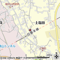 大分県臼杵市二王座455周辺の地図
