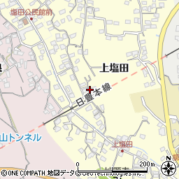 大分県臼杵市二王座457周辺の地図