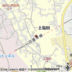 大分県臼杵市二王座458周辺の地図