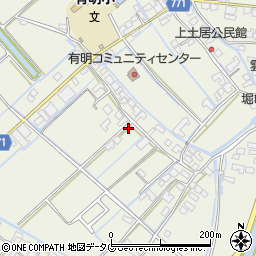 福岡県柳川市大和町皿垣開925周辺の地図