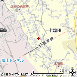 大分県臼杵市二王座464周辺の地図