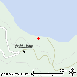 長崎県南松浦郡新上五島町立串郷1916周辺の地図