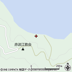 長崎県南松浦郡新上五島町立串郷1916周辺の地図