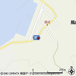 大分県臼杵市風成109周辺の地図