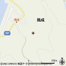 大分県臼杵市風成719-1周辺の地図