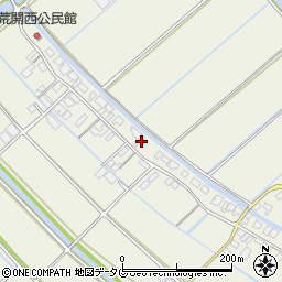 福岡県柳川市大和町皿垣開1443周辺の地図