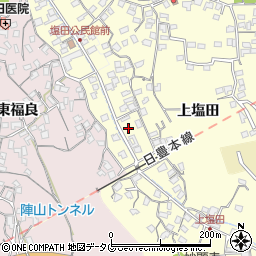 大分県臼杵市二王座467周辺の地図