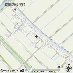 福岡県柳川市大和町皿垣開1602周辺の地図