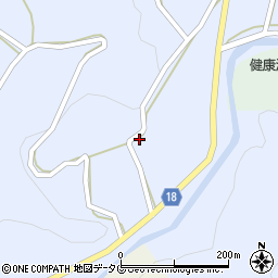 熊本県山鹿市鹿北町岩野739周辺の地図