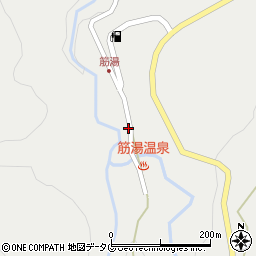 大分県玖珠郡九重町湯坪673-7周辺の地図