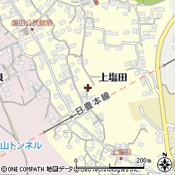 大分県臼杵市二王座460周辺の地図