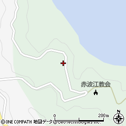 長崎県南松浦郡新上五島町立串郷1940周辺の地図