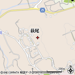 大分県大分市萩尾249周辺の地図