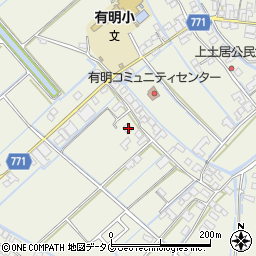 福岡県柳川市大和町皿垣開916周辺の地図