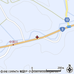 熊本県山鹿市鹿北町岩野1438周辺の地図