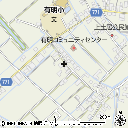 福岡県柳川市大和町皿垣開915周辺の地図