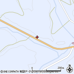 熊本県山鹿市鹿北町岩野3687周辺の地図