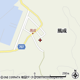 大分県臼杵市風成592周辺の地図