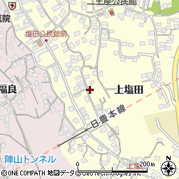 大分県臼杵市二王座470周辺の地図